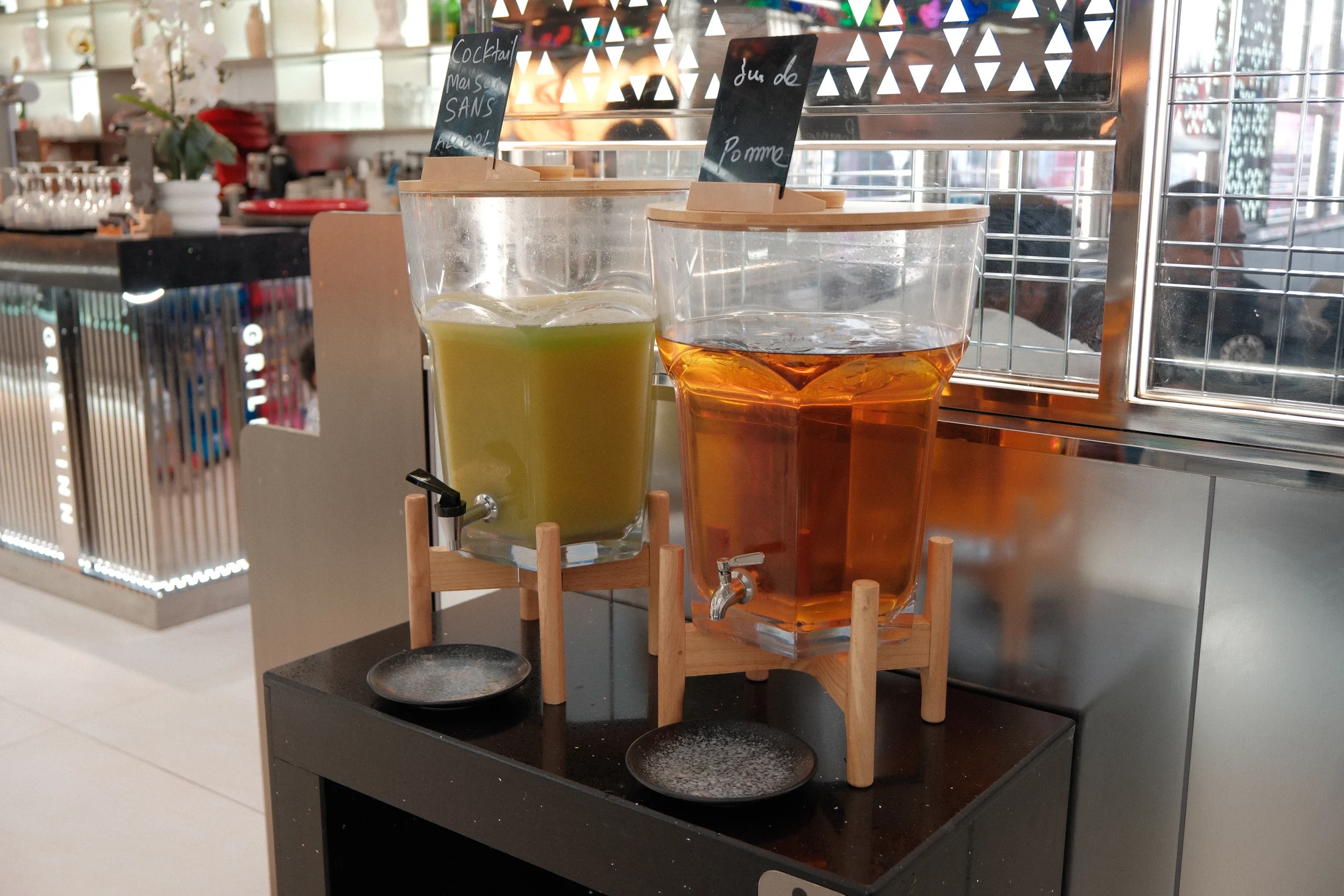 Boissons fraîches en libre-service