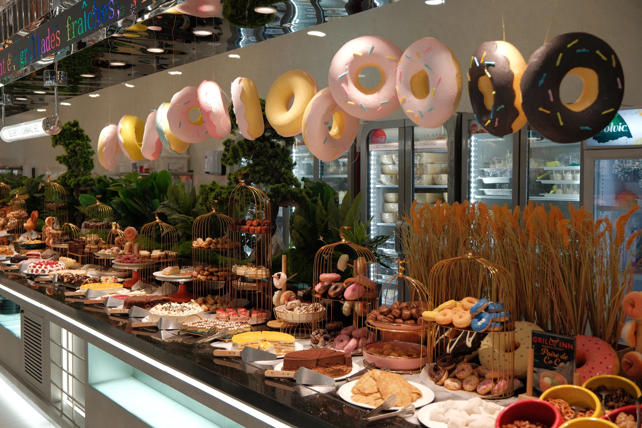Buffet de desserts et pâtisseries