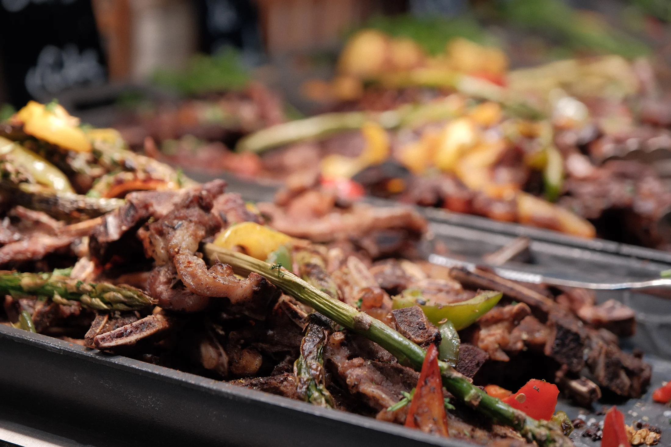 Sélection de viandes grillées